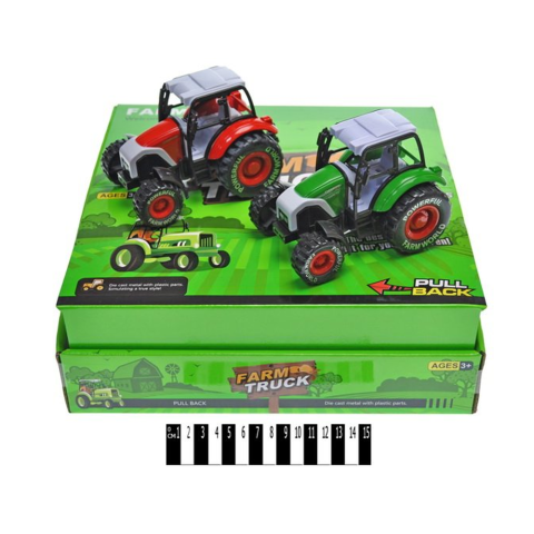 Трактор металевий, 955-83 (В асортименті)