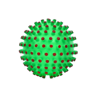 М’яч дитячий, 160-170 г, 6 дюймів, масажний (В асортименті)