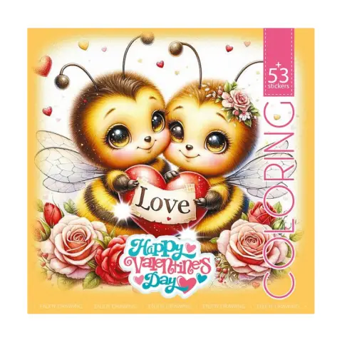 Розмальовка, 24166, 8 аркушів, 200x200 мм