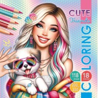 Розмальовка, 23308, 16 сторінок, 200x200 мм