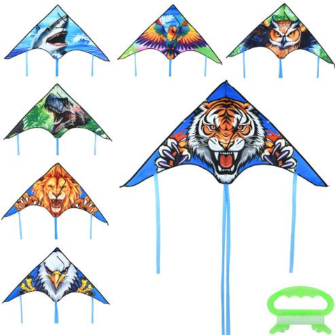 Повітряний змій, ширина 140 см, довжина 68 см, хвіст 160 см, MR1449 (В асортименті)