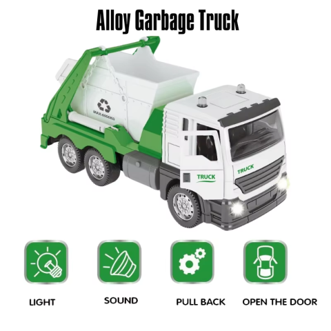 Спецтехніка металева, CLM81K, світло, звук (В асортименті)