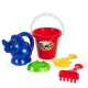 Пісочний набір із відром маленьким і лійкою Слоник Бамсик, 26x15x15 см, 011/3