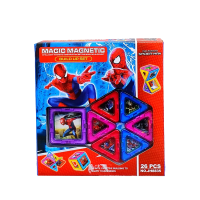 Конструктор магнітний, 26 деталей, (В асортименті)