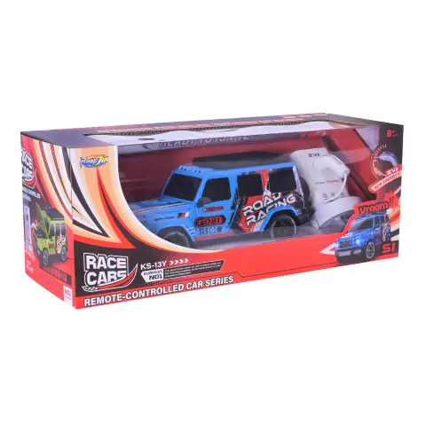 Машина на радіокеруванні, акумулятор із зарядною станцією, 38x15x14.5 см, KS-13Y (В асортименті)