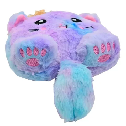 Сумочка м’яка Котик, 20x17 см, ланцюжок (В асортименті)