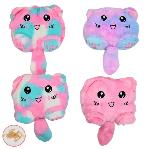 Сумочка м’яка Котик, 20x17 см, ланцюжок (В асортименті)