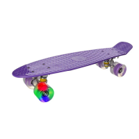 Скейт пенні, 56x14 см, PU колеса зі світлом, ABEC-7, MS0848-5