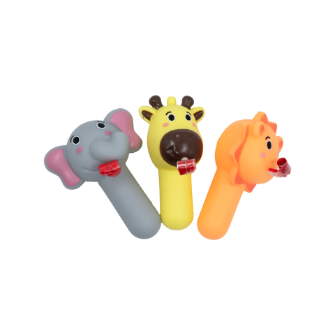 Гумові тварини зі свистком Стисни мене, LW19-119 (В асортименті)