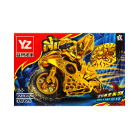 Конструктор Герої + ігрова фігурка на мотоциклі, YZ7066, від 25+ деталей, (В асортименті)