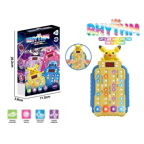 Електронна гра музика Пікачу, озвучення англійською мовою, EC999-5C