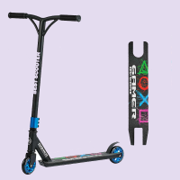 Самокат трюковий, алюмінієвий диск і дека, PU колеса, діаметр 10 см, C-40314 (В асортименті)