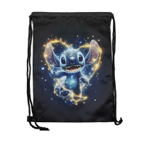 Мішок для взуття Стіч, не промокає, 34x43 см, 578 (В асортименті)