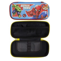Пенал-косметичка EVA Супермен, PVC, 4x4x12 см