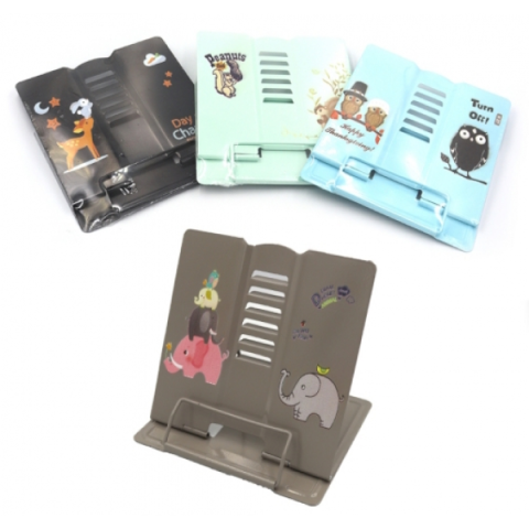 Підставка для книг металева Animals, 15.2x15.2 см, 555-567-S (В асортименті)
