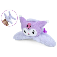 Плюшева заколка-краб для волосся Kuromi YG0153, 11 см (В асортименті)