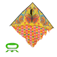 Повітряний змій, ширина 110 см, довжина 55 см, хвіст 65 см, MR0435 (В асортименті)