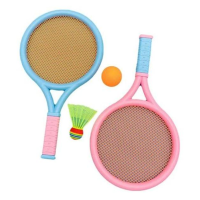 Набір дитячих ракеток MS4380, 2 шт. 35.5 см, волан, пластиковий м’ячик 5 см (В асортименті)