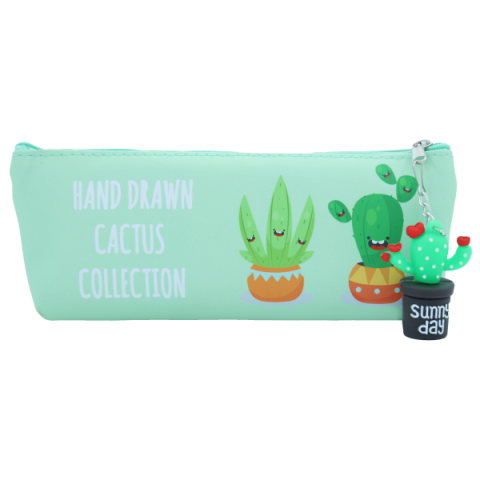 Пенал силіконовий із підвіскою Кактус, PVC, 21156Y-P (В асортименті)