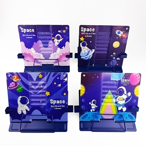 Підставка для книг металева Космос, 555-761-S (В асортименті)