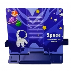 Підставка для книг метал. "Космос" 20,8*18,8см (555-761-B) Мікс