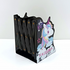 Підставка-тримач для книг метал. "Unicorn" 15,2*15,2см (66-12-SQ) Мікс