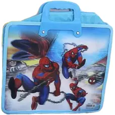 Сумка с пластиковыми ручками 3D DS, L, Герои, 33x29 см