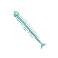 Антистрес Риб’ячі кістки, тягучка, довжина 24 см, C71451 (В асортименті)