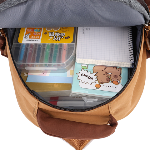 Рюкзак дитячий Капібара, 25x23x11.5 см, 1003-1 (В асортименті)