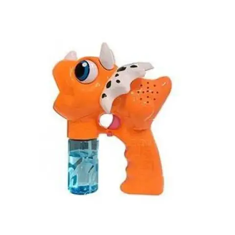 Пістолет мильні бульбашки Динозавр, 6267, музика, світло, 2 пляшки (В асортименті)