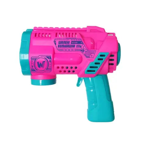 Пістолет мильних бульбашок WToys, 32857, світло, акумулятор 3.7 V