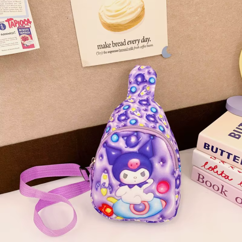 Сумочка-бананка Kyromi, 1 відділення, регульований ремінець, C68994 (В асортименті)