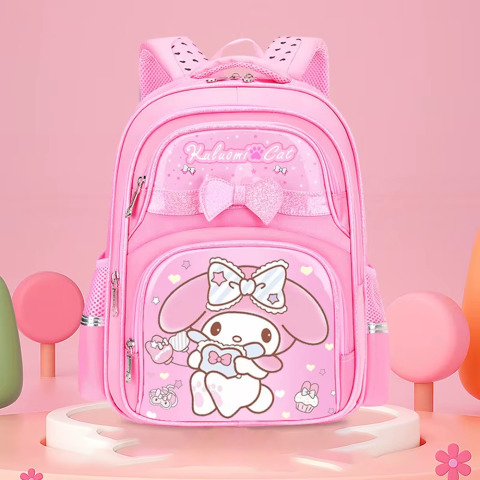 Рюкзак Kuromi, 31x15x43 см, 2 відділення, 4 кишені, на блискавці, C72834 (В асортименті)