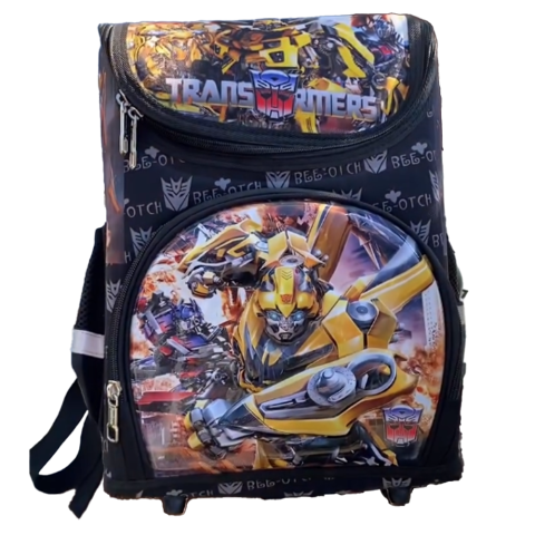 Рюкзак Трансформери, 26x17x35 см, 1 відділення, 3 кишені, регульовані лямки, на блискавці, C72954