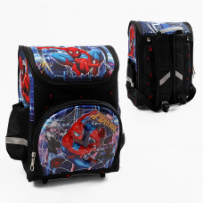 Рюкзак Spiderman (Людина павук), розмір: 26х17х35 см, 1 відділення, 3 кишені, регульовані лямки, на блискавці (C72956)