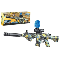 Автомат, стріляє орбізами, автоматичний принцип, орбізи, акумулятор 3.7V, USB-кабель, глушник, окуляри