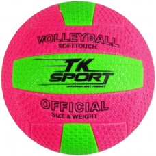 М'яч волейбольний "TK Sport", 280-300 грам, матеріал м'який PVC (C62445) Мікс