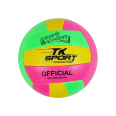 М`яч волейбольний "TK Sport", м`який PVC, вага 280-300 грамів, розмір №5 (C64667) Мікс