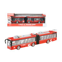 Тролейбус, червоний, світло, звук, інерція