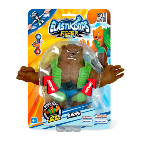 Стретч-іграшка ELASTIKORPS серії Fighter Kamaleon – БОЄЦЬ-ХАМЕЛЕОН, ELAKAM-HERO1-BL (В асортименті)