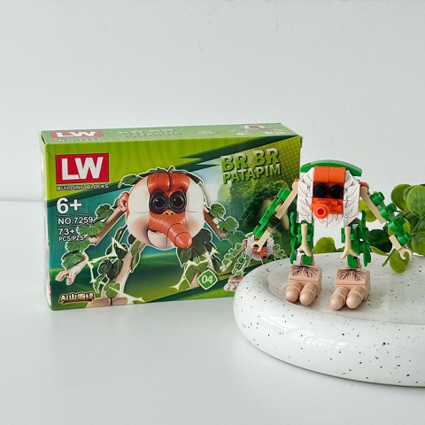 Конструктор БРЕЙНРОТ Герої мемів, 7259, 56-73 деталі, (В асортименті)