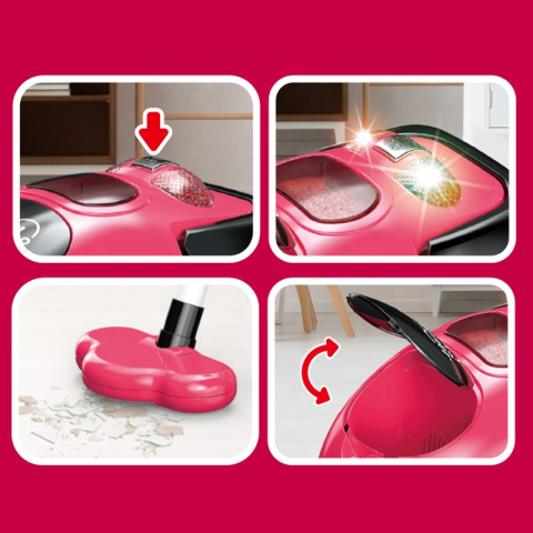 Пилосос дитячий, 19x13x11 см, підсвічування, пінопластові кульки, на батарейках, 6855A