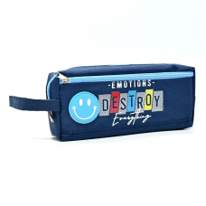 Пенал "Destroy" 21*8*4см (0075P) Мікс