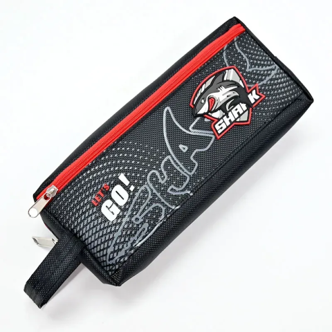 Пенал Shark, 21x9.5x3.5 см, 0935P (В асортименті)