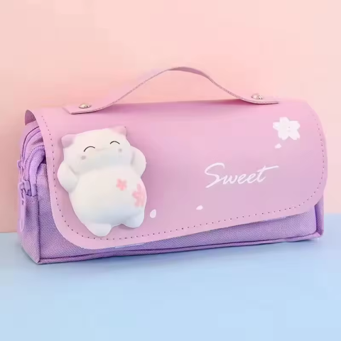 Пенал Sweet, 20x6x8 см, з ручкою, 0191P (В асортименті)