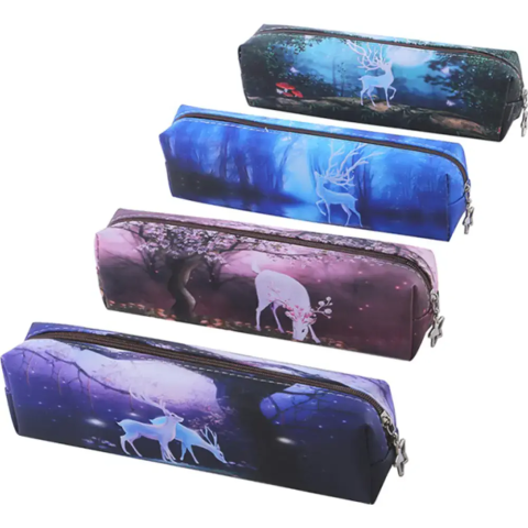 Пенал Олень, 1 відділення, 21x6.2x4.5 см, 023M-P (В асортименті)