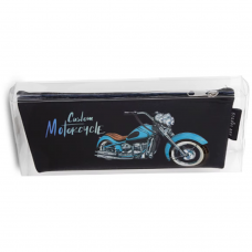 Пенал силикон. "Bike" 20*8*3,5 см, PVC (805-19P) МІкс