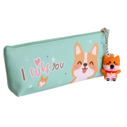 Пенал силіконовий із підвіскою Лисенок, PVC, 21146Y-P (В асортименті)