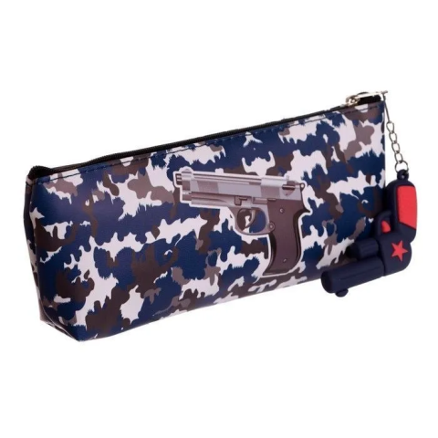 Пенал силіконовий із підвіскою Пістолет, PVC, 21147Y-P (В асортименті)