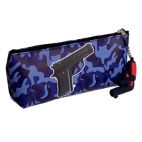 Пенал силіконовий із підвіскою Пістолет, PVC, 21147Y-P (В асортименті)